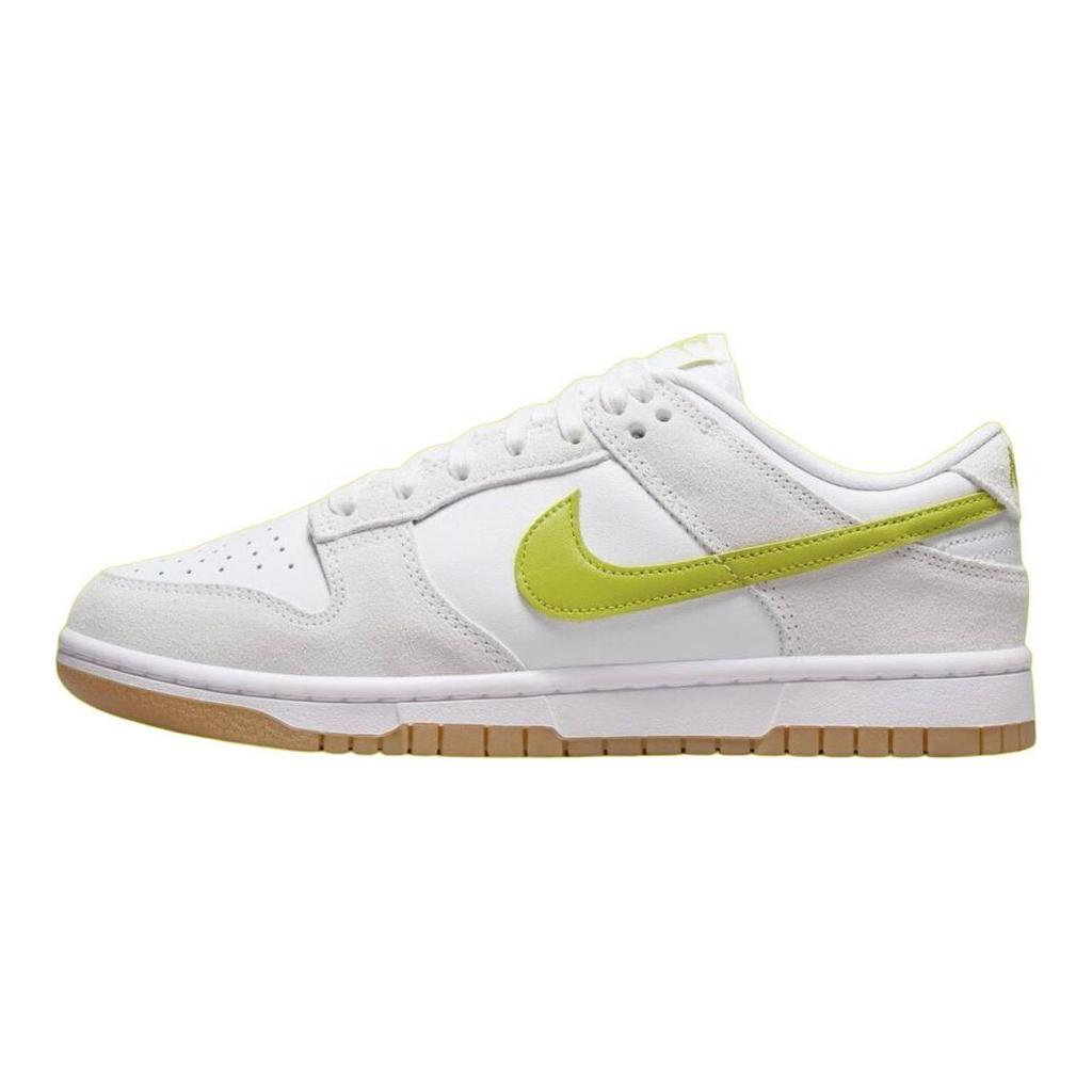 Nike Dunk Low White Bright Cactus Women's Sneakers Skate Shoes HJ7335-133