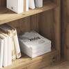 Bookshelf Artisan Oak 80x24x76cm Engineered Wood