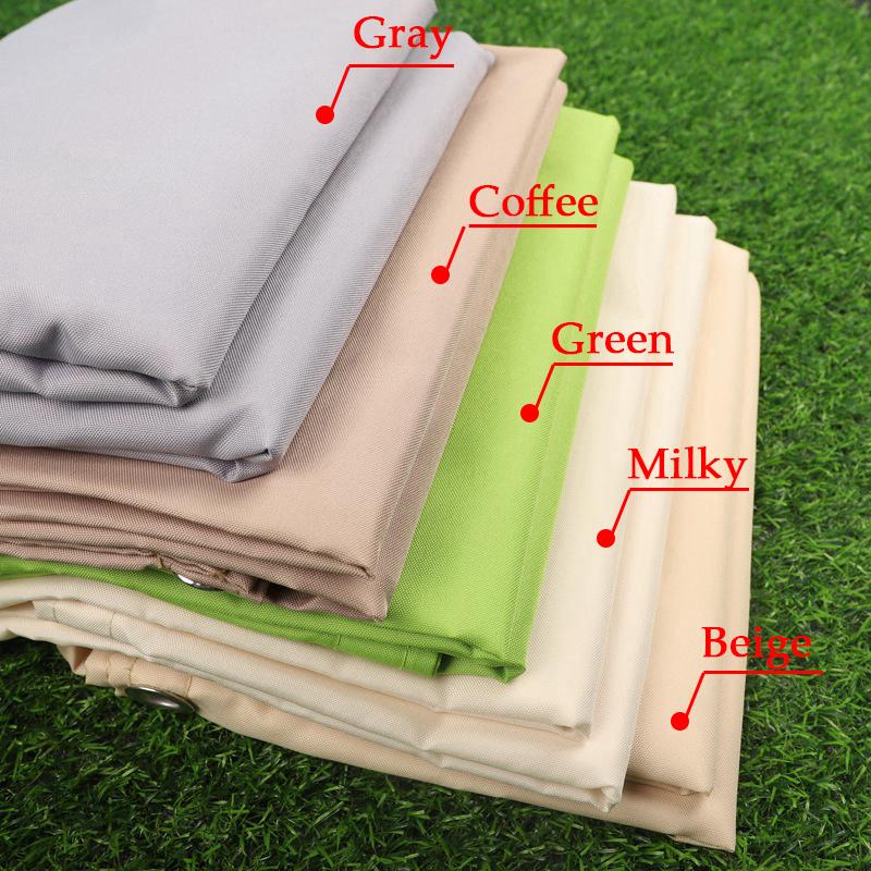 Width 2~4m Outdoor Telescopic Awning with Installation kit Summer Rainproof Sun Shade Sail Pergolas Retractable Sunshade Net