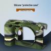 FUYALIN Anti-slip Dustproof Silicone Protective Camera Case for Sony A7C with Lychee Pattern