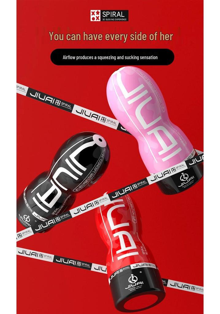 Long Love Manual Cannon Aircraft Cup for Men's Adult Exercise Masturbation.