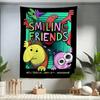 VIKAMA Happy Smiley Face Tapestry Colorful Smiley Faces Bohemian Decor To Add Joyful Vibes To Your Living Room or Bedroom