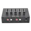 Phono Preamp EQ 2 Channel Digital Sound Equalizer 3 Band 12dB High Mid Low Tone Adjustment Balanced Volume Control 5V
