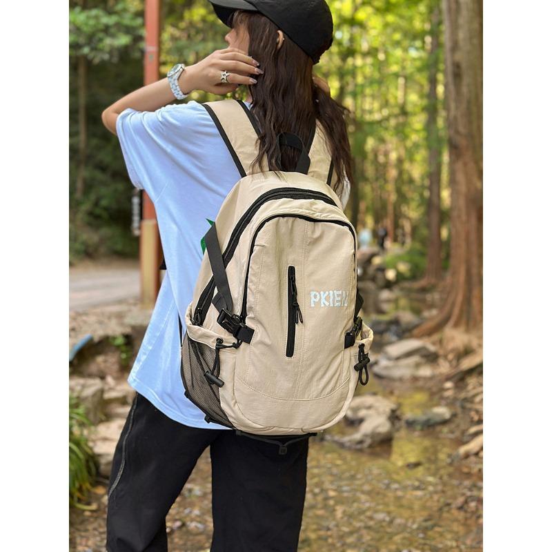 

Large capacity outdoor travel new simple high school student schoolbag computer backpack universal backpack 20-35L