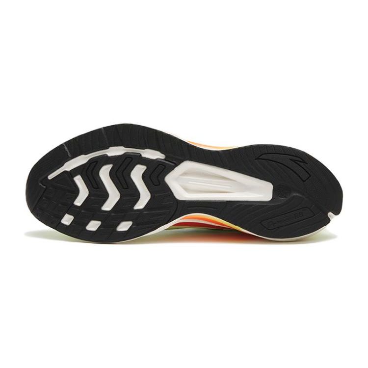 Anta D7 Professional Racing Sports Lightweight Shock Absorbing Low Top Running Shoes Kids sneaker Green Orange Black 312255597-3