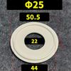 White EPDM 38 51 63 76 89 102-219mm 1.5" -8" Tri Clamp Seal Gasket Acid and Alkali Resistant