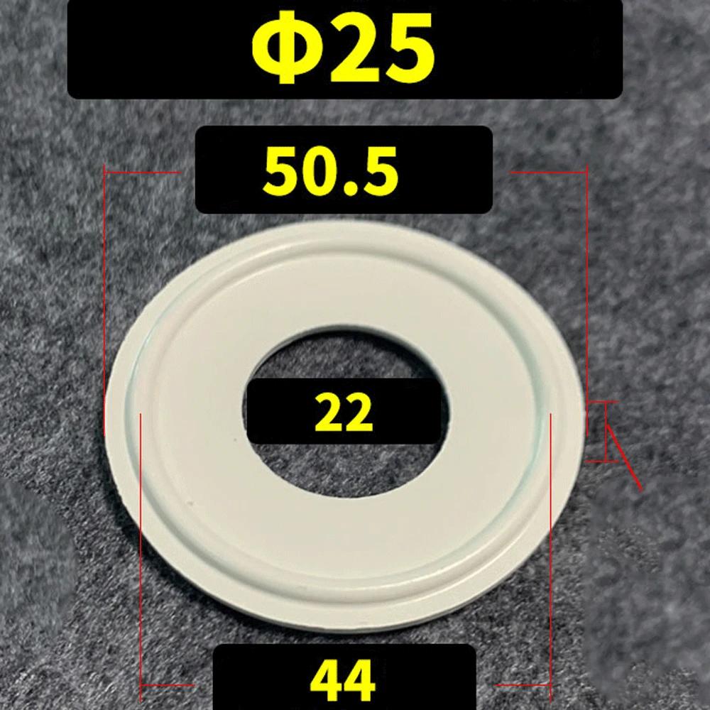 White EPDM 38 51 63 76 89 102-219mm 1.5" -8" Tri Clamp Seal Gasket Acid and Alkali Resistant