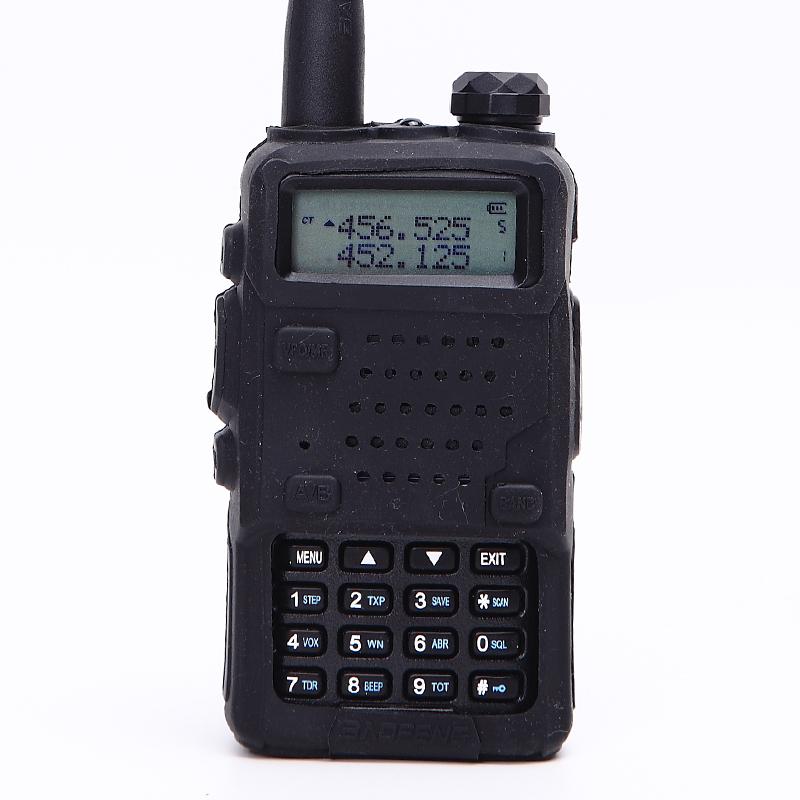 Silicone Rubber Cover Bumper BAOFENG UV-5R Case For Two Way Radio F8+ UV 5R UV-5RE DM-5R Walkie Talkie UV5R Accessories