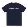 Common People Vintage Tshirt Pulp Blu Oasi Band Cotton Men T Shirt New Tee Tshirt Womens Tops