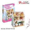 Cubic Fun Puzzle 3d Dreamy Domek Dla Lalek 160 El. - P645h