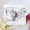 20-Piece Light-Colored Floral and Plant Sticker Book Handmade Craft Collage and Journal Layout Decoration