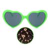 Romantic Heart-Shaped UV Protection Sunglasses - Mood Changing, Date Essential