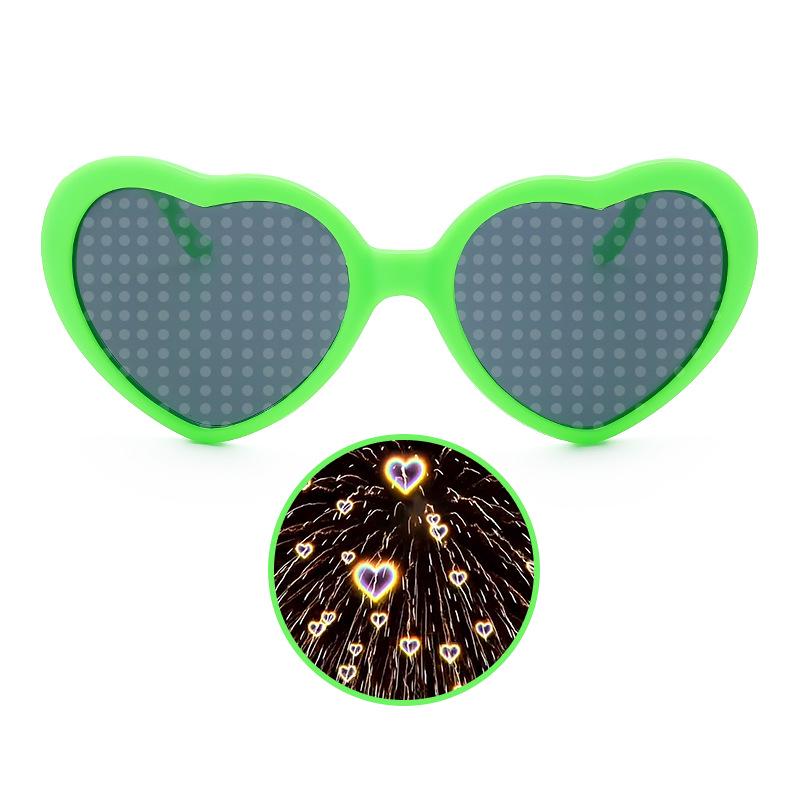 Romantic Heart-Shaped UV Protection Sunglasses - Mood Changing, Date Essential