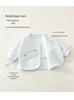 A-Class Baby Clothes Set: Padded Autumn/Winter Top and Pants with Straps - Newborn Warm Pajamas