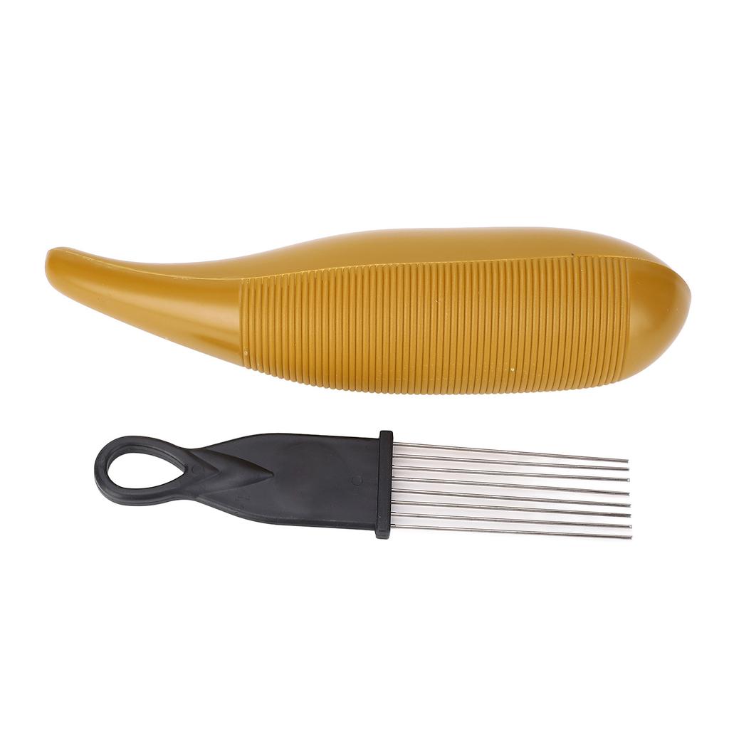 Instrument latynoski w kształcie ryby ze skrobakiem ABS Guiro instrument perkusyjny do treningu muzycznego i akompaniamentu zespołu