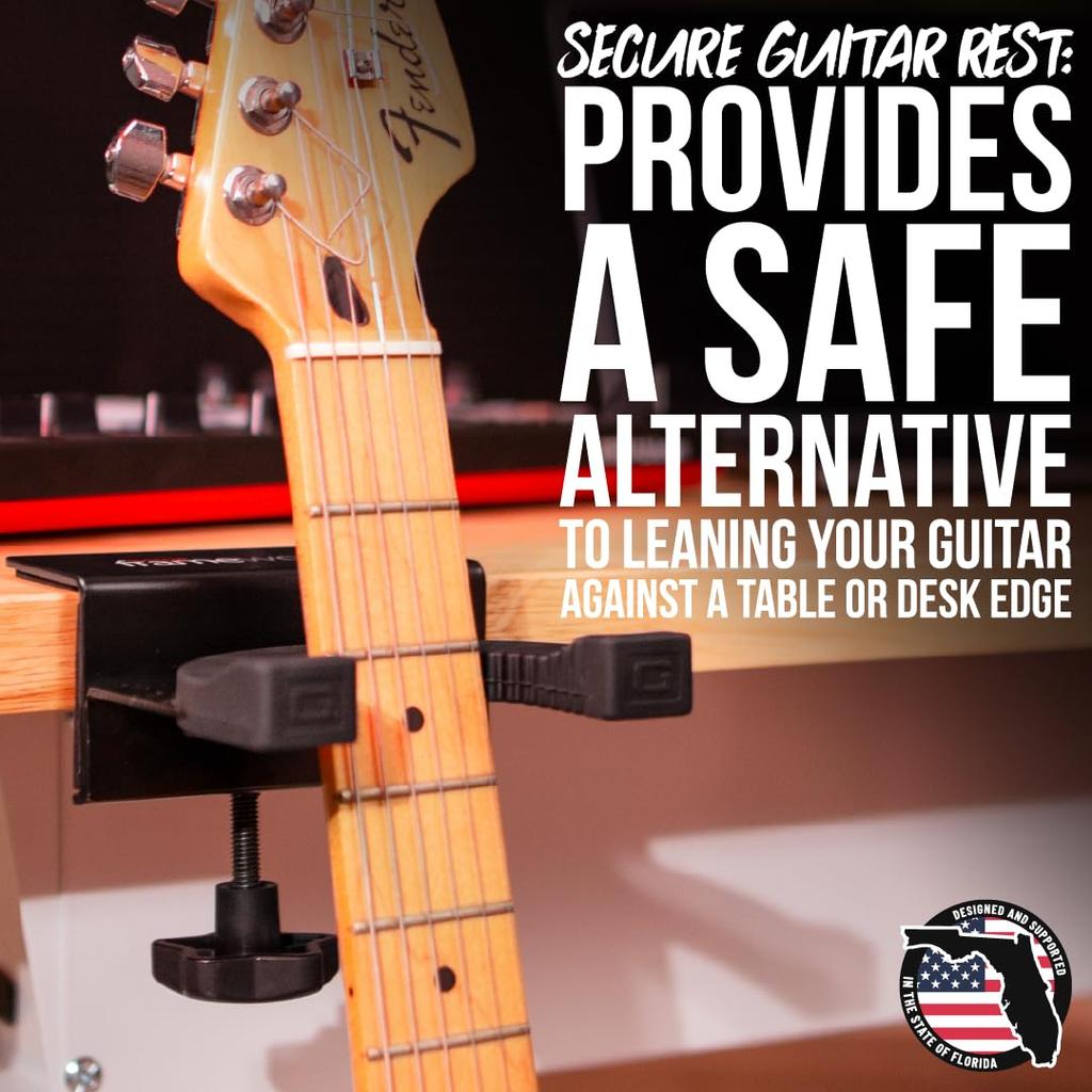 GATOR Frameworks Desk Clamp Guitar Rest (GFW-GTRDSKCLAMP-1000)