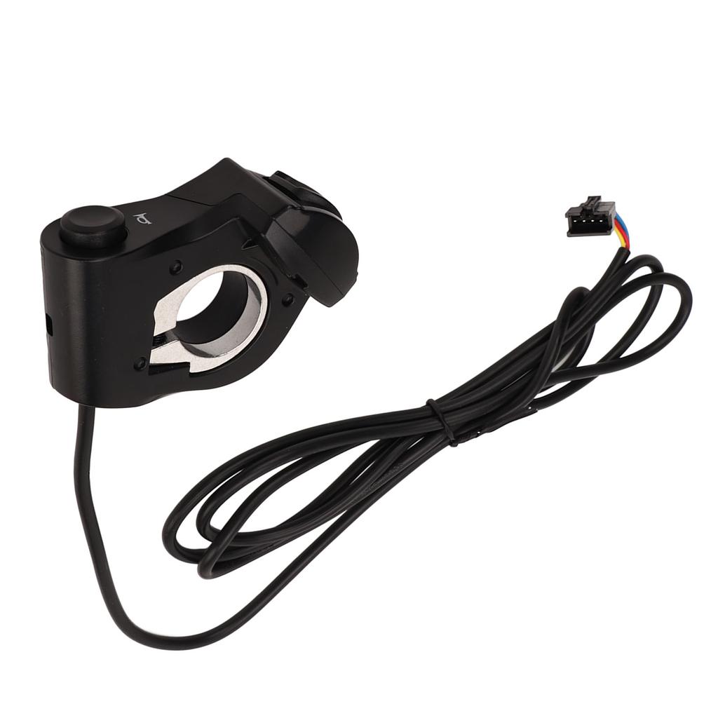 12V to 72V 2 in 1 Electric Bike Light Horn Switch Headlight Horn Control Switch for 22.2mm Handlebar Scooter Electric