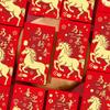 6Pcs/Set Horse Year Spring Festival Red Envelopes Traditional Red Pocket  Spring Festival