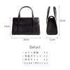 MALTA Formale Tasche, Groß, Schwarz, Rindsleder, Geeignet für Hochzeiten, Beerdigungen, Einweihungszeremonien, Abschlussfeiern und andere Zeremonien. Perfekt für