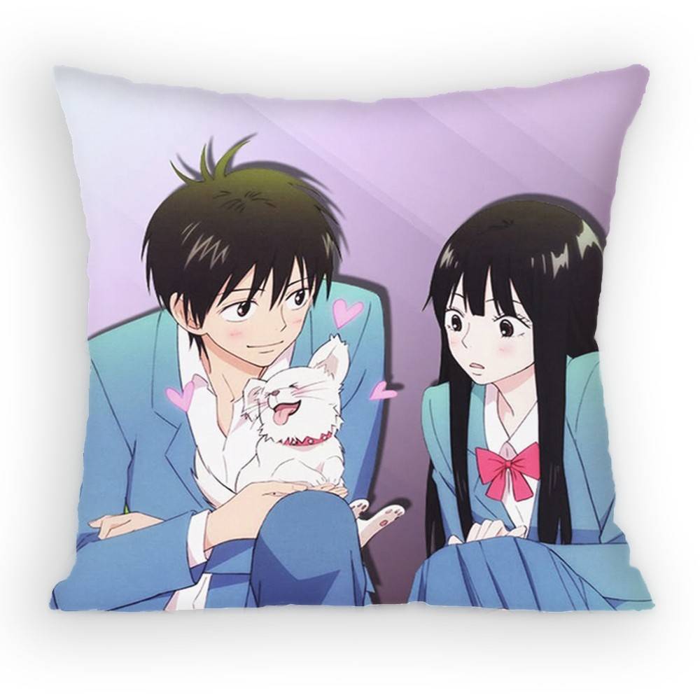 KKimi ni Todoke SSawako Pillow Case Sofa Living Room for Bedroom car Headboard Backrest Cushion Square Cushion Nap Time