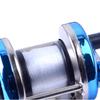 Mini Metal Bait Casting Spinning Reel Ice Fishing Reel Fish Water Wheel Baitcast Roller Reel Spinning Fishing Wheel with Lines