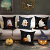 Cute Ghost Pillowcases For Halloweensuitable For Sofa Car Bedroom Decorative Cushion Cover Pillow Cover