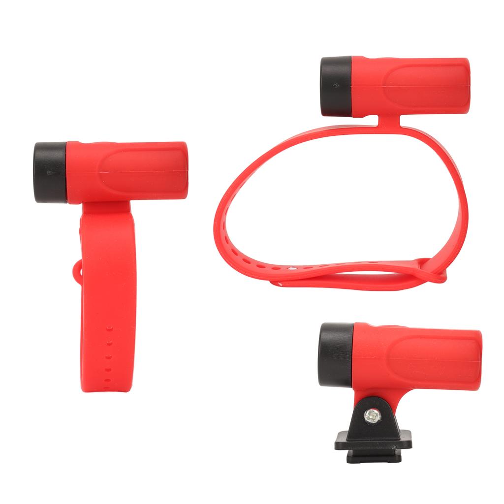 3Pcs USB Rechargeable Wrist Band Torch Wrist Ankle Light Flashlight  Helmet Light Torch Outdoor 