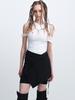 Pagsi Wrap Mini Skirt_Black