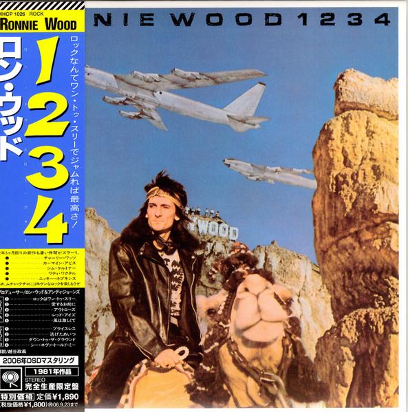 

CD RON WOOD - 1234 MHCP1026PROMO Sony Records In 2006 Japan ObiRock Used