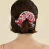 2DREAMERS Red Eco Silk Scrunchie