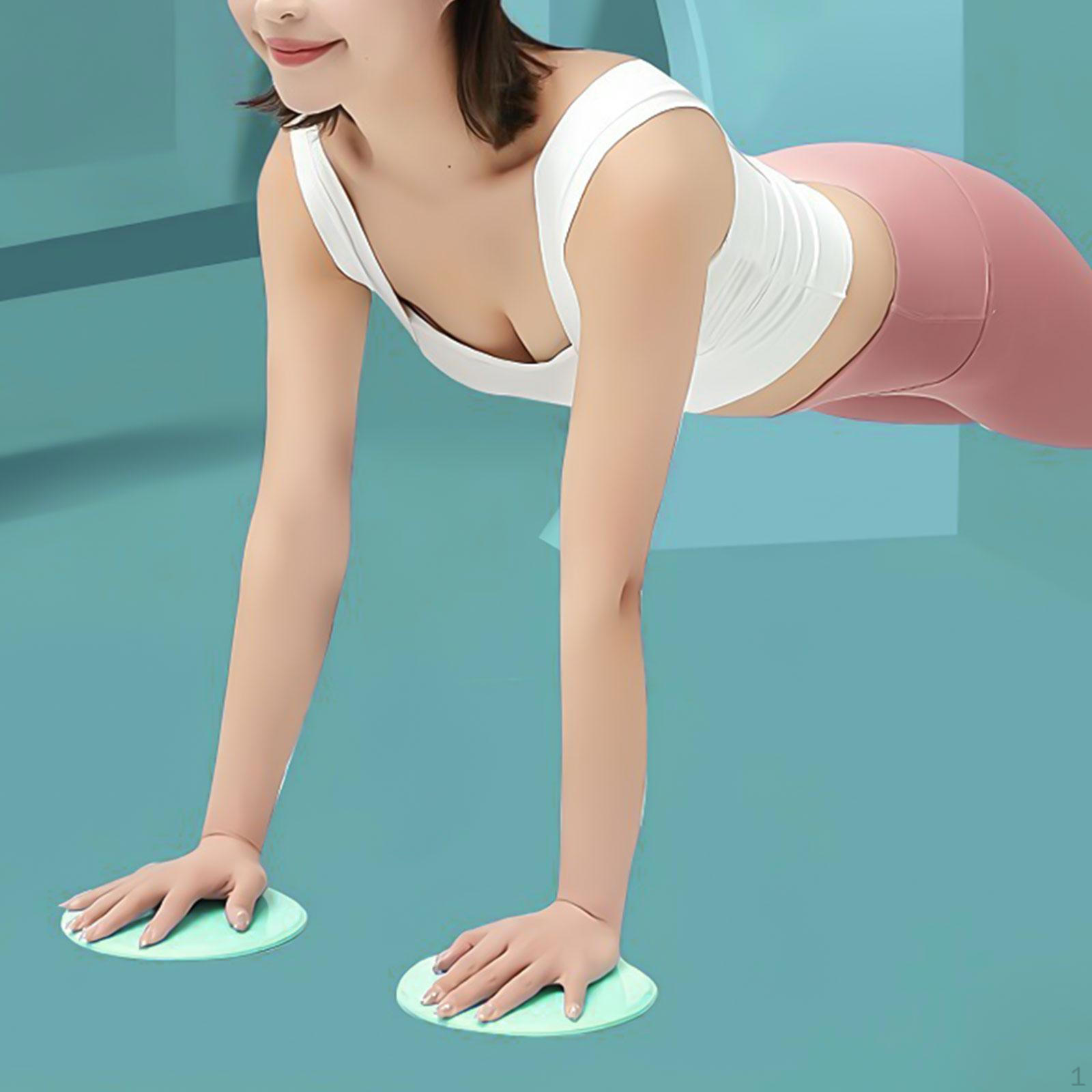 

2x Exercise Sliders Gliding Discs Compact, Lightweight, Fitness Core for