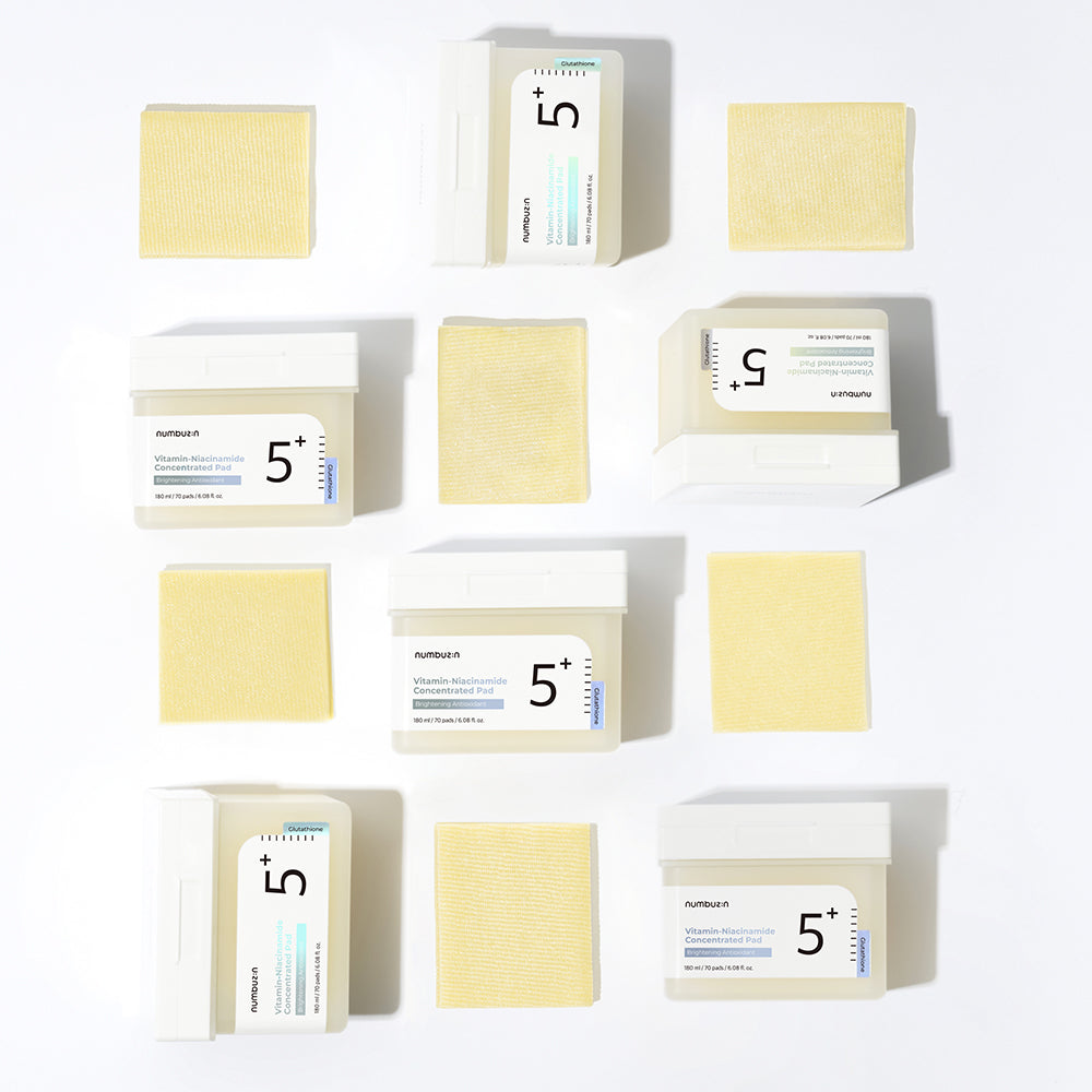 Numbuzin No.5 Glutathione C Trace Film Pads 70 Pads (180ml)