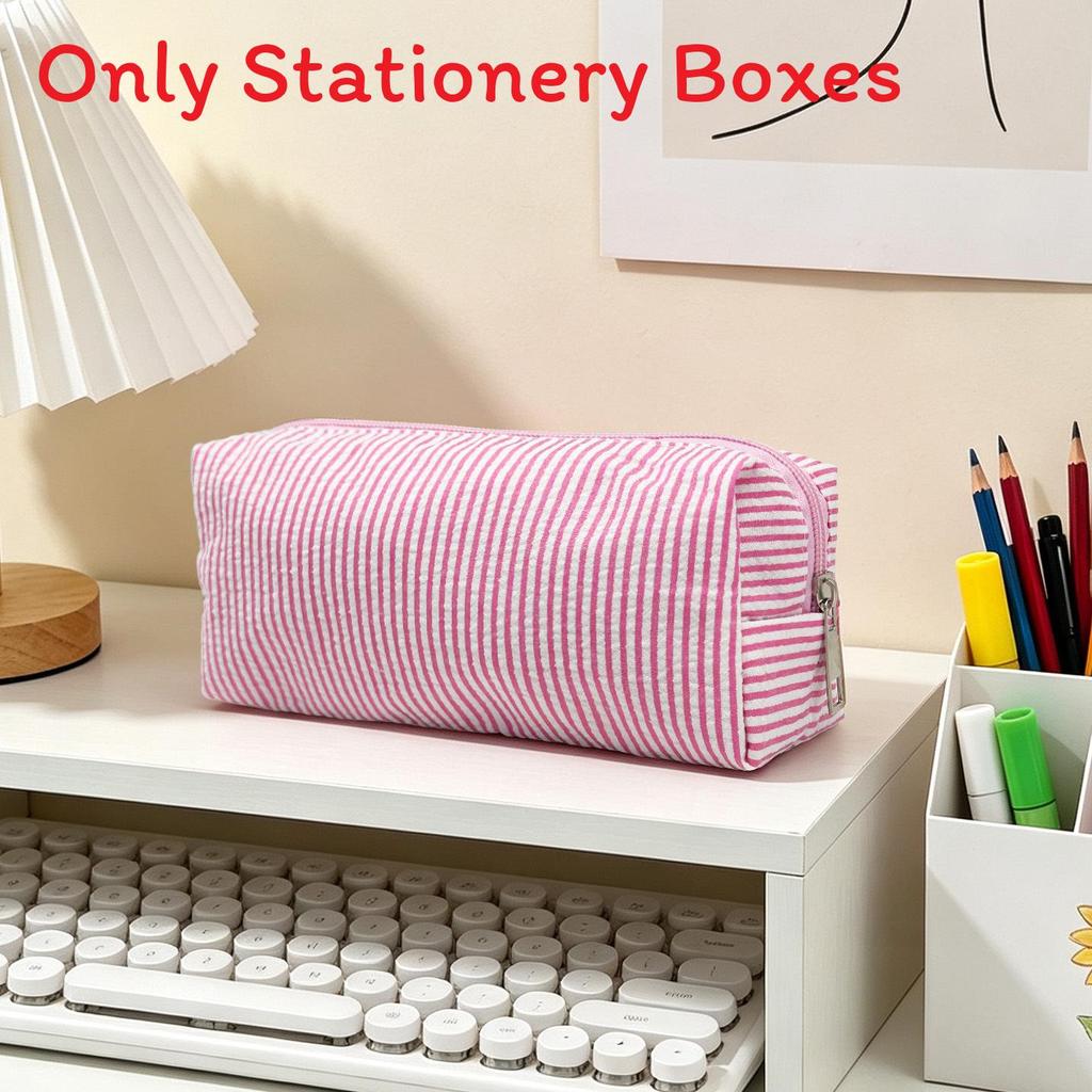 Bubble Yarn Pencil Case With Large Capacity For Students And Travel Organization