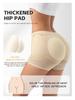 Women's Hip-Enhancing Butt-Lifting Tummy-Control Pants with Sponge Pads - Breathable Mesh Plus Size Shapewear
