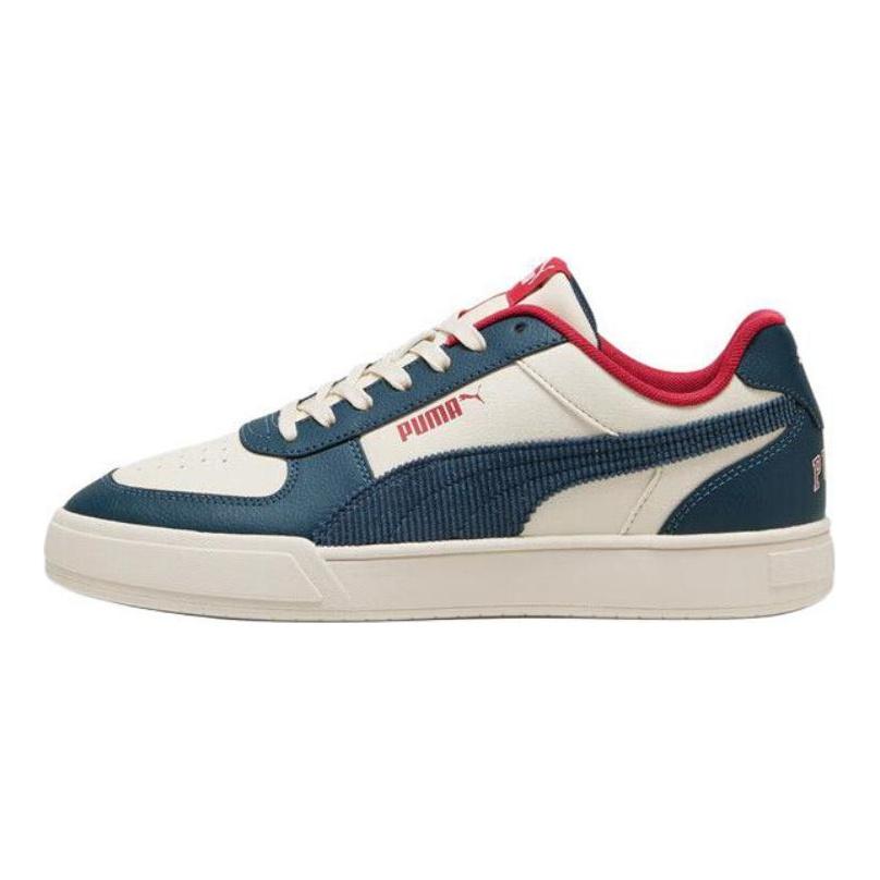 Puma Caven Mix Varsity Comfortable Fashion Low-Top Sneakers Unisex Sneakers Blue White 401736-01