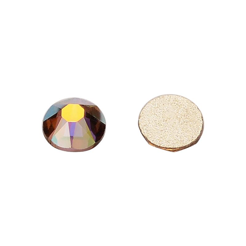 Rhinestone 2088 Round Shape 16 Cut Faces High Quality Non Hotfix Crystal AB Rhinestone for Garment Decorations