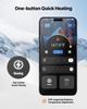 Heated Socks, 5000mAh Battery Powered, Rechargeable Heating Socks with 4 Heating Levels, Electric Heated Sock with APP Control for Men Women, Foot