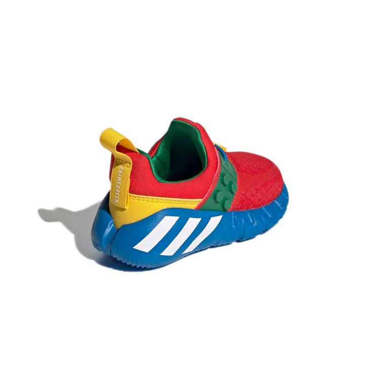LEGO x Adidas Rapida Protiskluzové a prodyšné Protiskluzové a prodyšné Nízké boty pro batolata Červená Modrá H05284