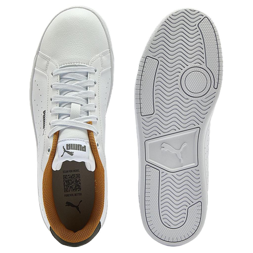 Puma Grounded Perf II Comfortable Soft Low-Top Sneakers Unisex sneakers White 408664-01