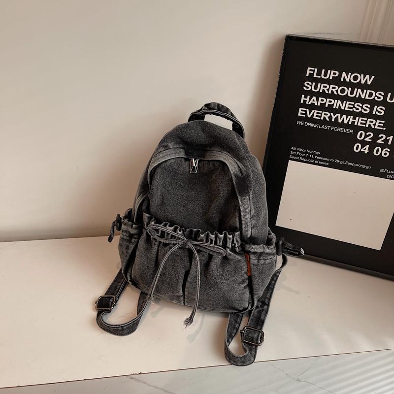 Women Denim Backpack