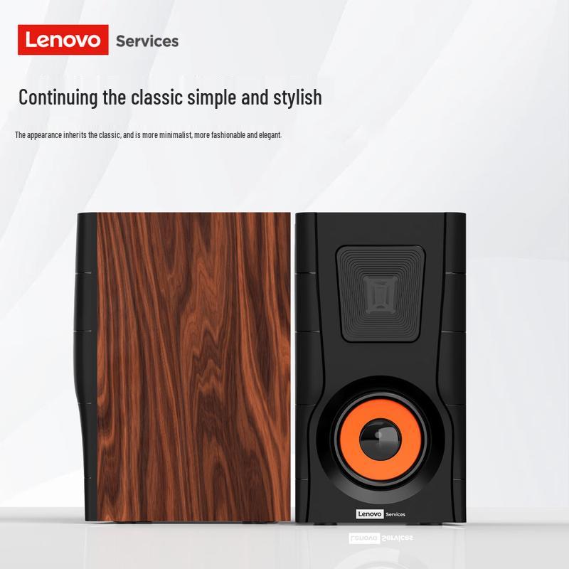 Altavoz de escritorio con cable retro Lenovo S-D03 enchufe CN (adaptador incluido)