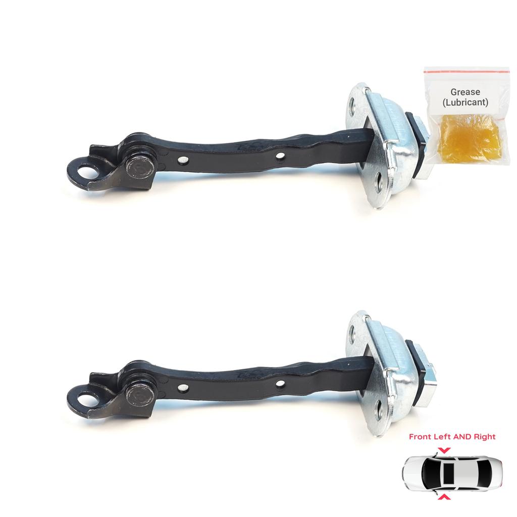 EDP1633-1 2 Pieces Front Door Stop Check Assy Limiter Strap for Nissan Qashqai MK1 J10 Dualis 2006-2014 80430JD000