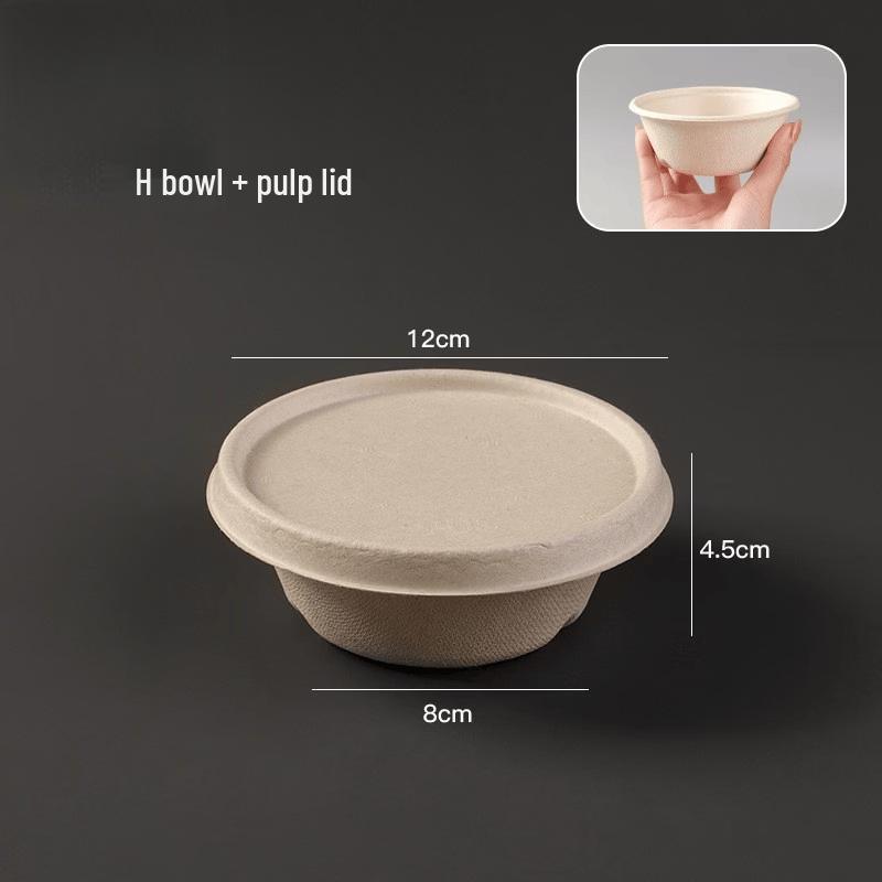 Degradable Disposable Paper Bowl Set