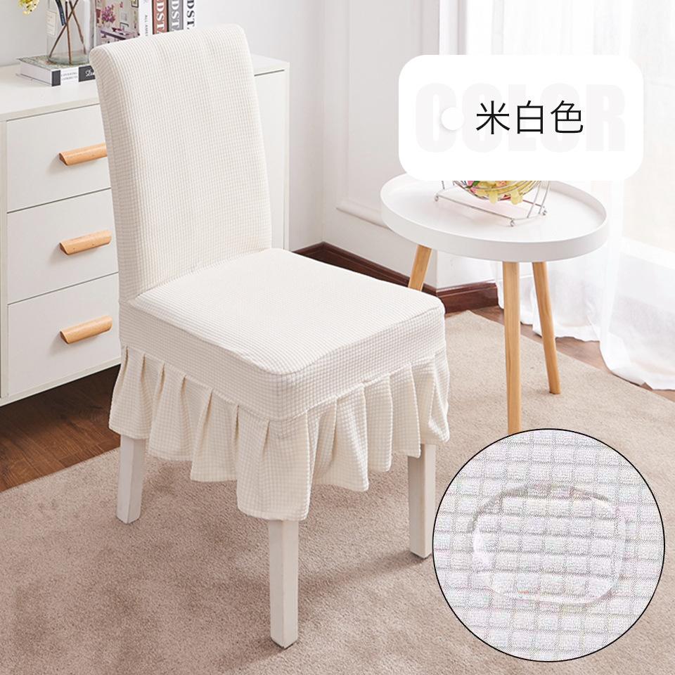 Чехол на стул водонепроницаемая юбка чехол на стул чехол на банкетный стул эластичный чехол для обеденного стола и чехлы для волос водонепроницаемый чехол на стул A 959₽