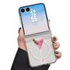 Hinged Magnetic Phone Case For Samsung Z FlIP 7 FE 6 5 Colorful Buttons Blocks Print Folding Phone Cover For Galaxy Z Flip7 Flip6