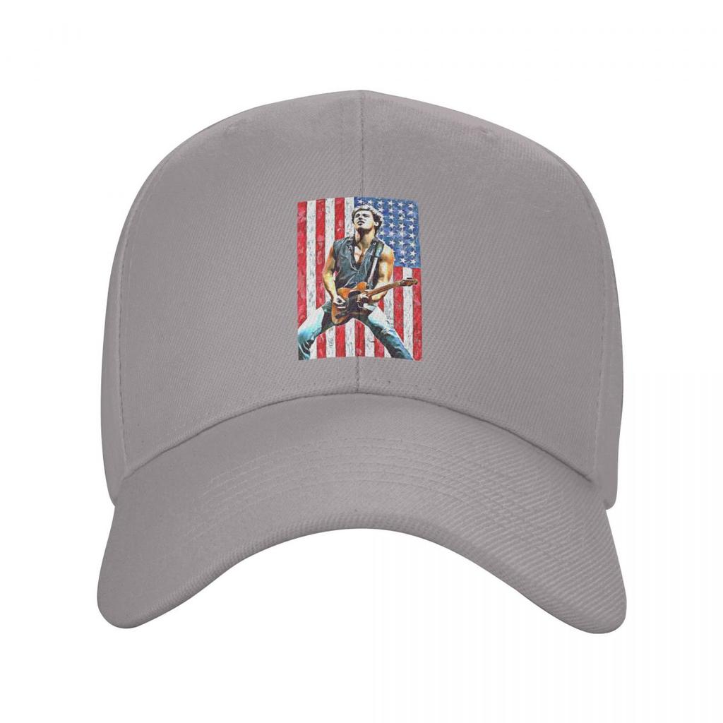 Bruce Springsteen The Legend Guitaris America Baseball Caps Snapback Men Women Hats Outdoor Cap Hip Hop Baseball Hat Casquette