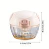 Xiaomi Mini Manual Meat Mincer Garlic Chopper Rotate Garlic Press Crusher Vegetable Onion Cutter Kitchen Cooking Accessories
