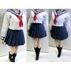 HAMRETHYPPZ 1/6 Female JK School Uniform Costume Skirt Suit Sailor Style White C