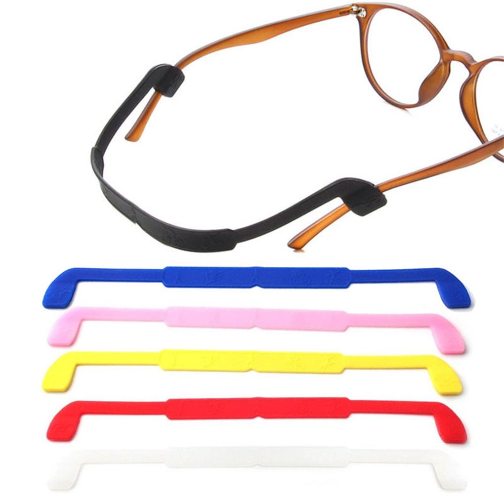 2 Paar Anti-Rutsch-Spitze Ohrgriff Silikonhaken Brillen Brillenhalter Sport