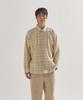 Pal Lab Unisex Newtro Oversized Small Check Shirt_Pl24S3Sh023_Ye